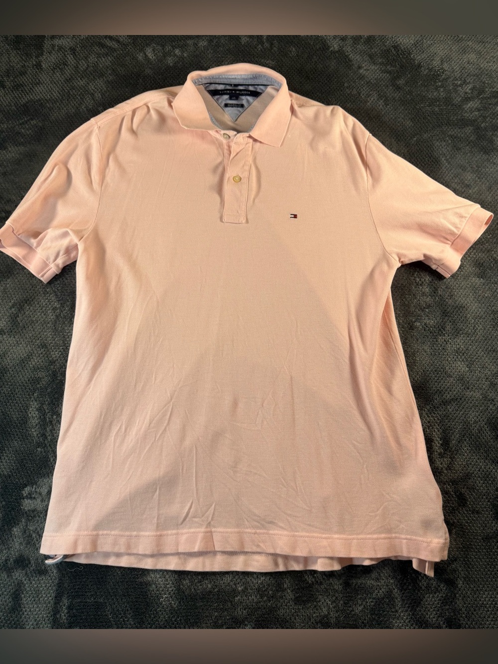 Men’s Tommy Hilfiger Classic Fit Large Pink Shirt